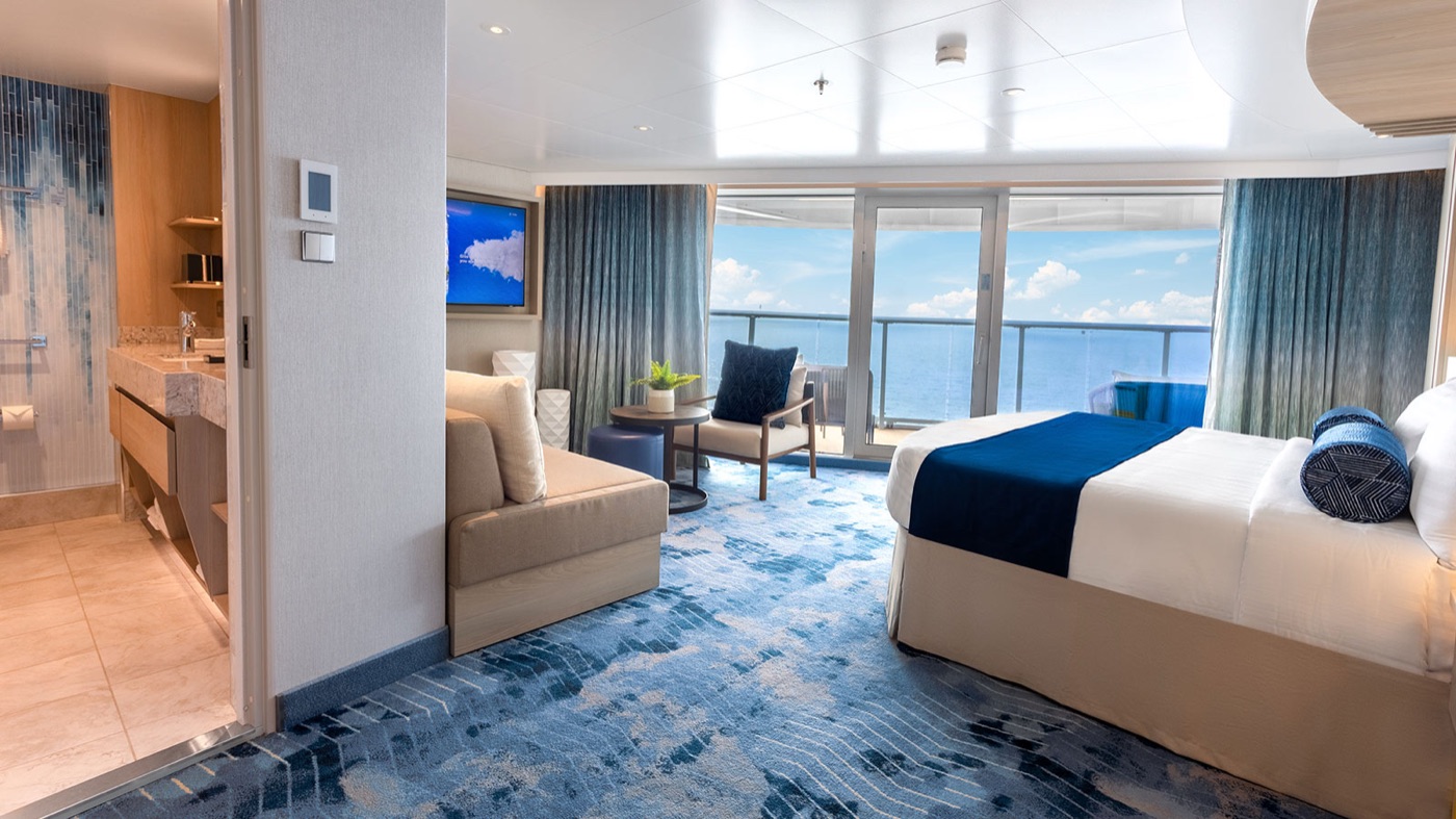 Sunset Corner Suite with an ocean view