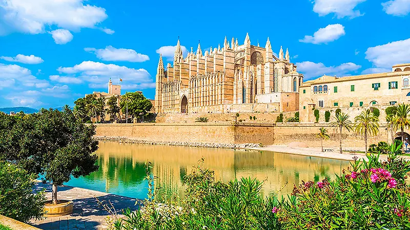 Coastline of Palma de Mallorca